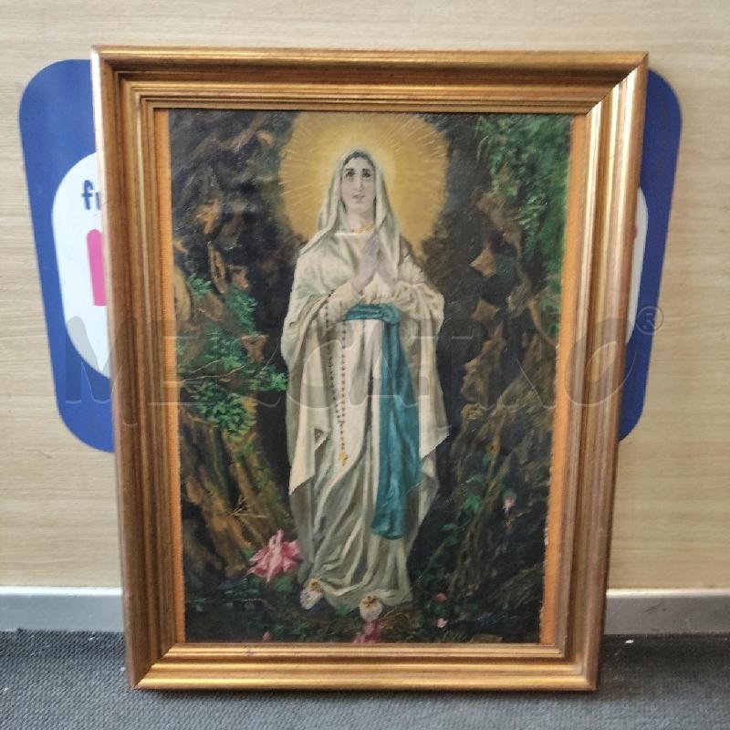 QUADRO MADONNA NELLA GROTTA B.FARISATO  | Mercatino dell'Usato Domodossola 1