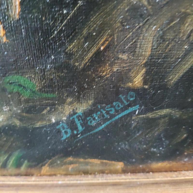 QUADRO MADONNA NELLA GROTTA B.FARISATO  | Mercatino dell'Usato Domodossola 2