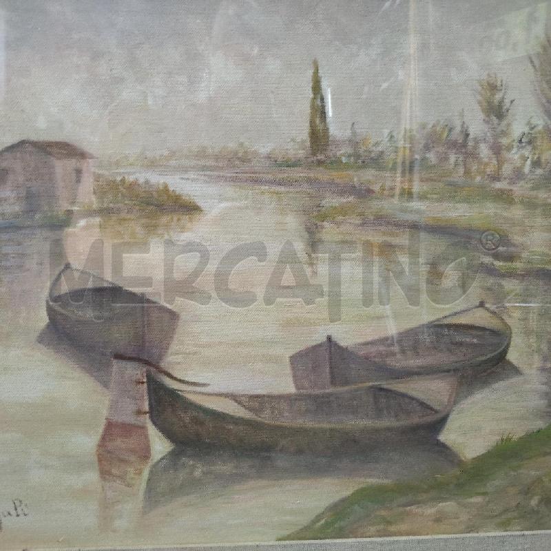 QUADRO MADRIGALI BARCHE  | Mercatino dell'Usato Domodossola 3