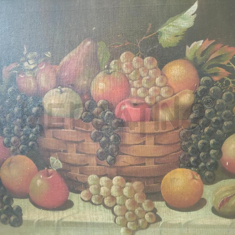 QUADRO NATURA MORTA CON FRUTTA CORNICE CHIARA | Mercatino dell'Usato Domodossola 2