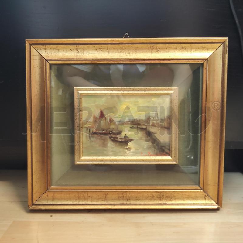 QUADRO PESSINA DA CASTANEDO BARCHETTE  | Mercatino dell'Usato Domodossola 1