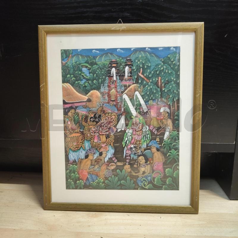 QUADRO PICCOLO INDIA | Mercatino dell'Usato Domodossola 1