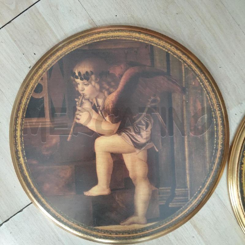 QUADRO ROTONDO STAMPA SU LEGNO  | Mercatino dell'Usato Domodossola 2
