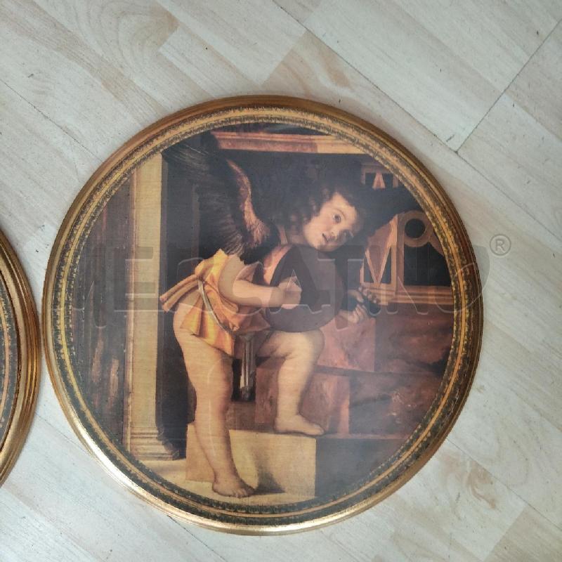 QUADRO ROTONDO STAMPA SU LEGNO  | Mercatino dell'Usato Domodossola 3