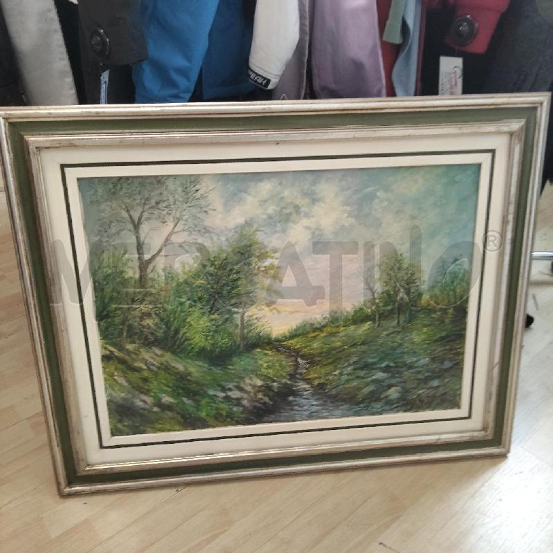 QUADRO RUSCELLO NEL BOSCO MANDRINI 50*70 | Mercatino dell'Usato Domodossola 1