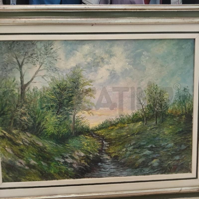 QUADRO RUSCELLO NEL BOSCO MANDRINI 50*70 | Mercatino dell'Usato Domodossola 2