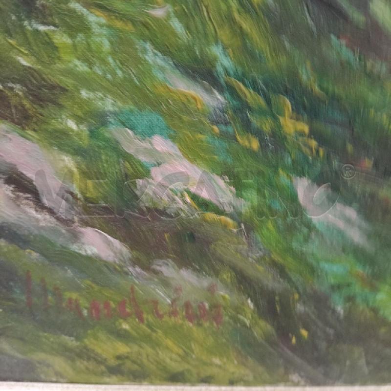 QUADRO RUSCELLO NEL BOSCO MANDRINI 50*70 | Mercatino dell'Usato Domodossola 3