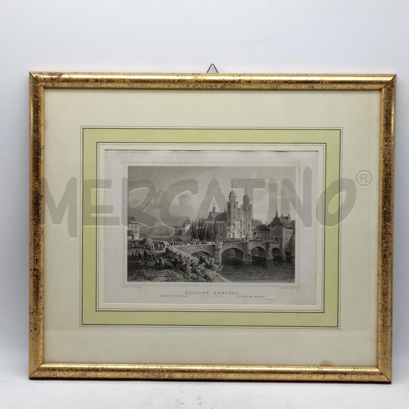 QUADRO STAMPA KLOSTER REHINAU | Mercatino dell'Usato Domodossola 1
