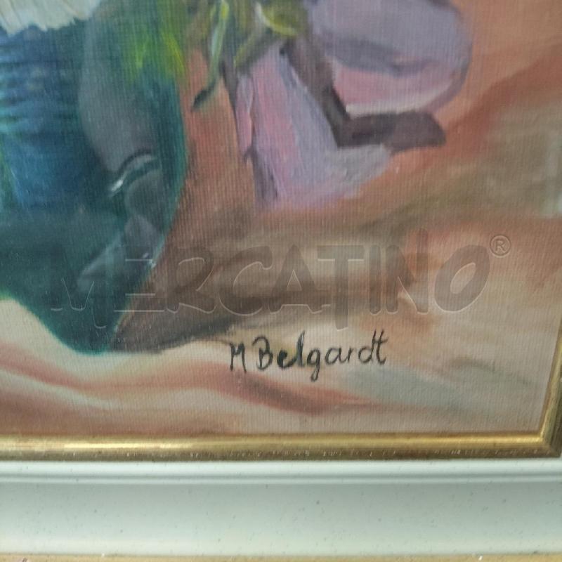 QUADRO VASO DI FIORI A. BELGARDT | Mercatino dell'Usato Domodossola 2