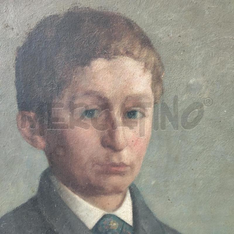 QUADRO VISO CORNICE DORATA OVALE  | Mercatino dell'Usato Domodossola 2