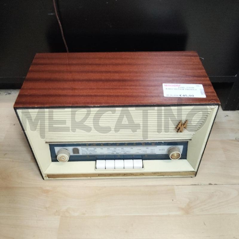 RADIO VINTAGE PHONOLA  | Mercatino dell'Usato Domodossola 2