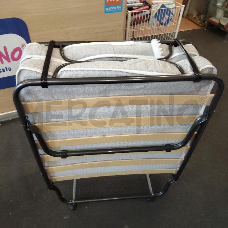 RETE SINGOLA A DOGHE PIEGHEVOLE CON MATERASSO  | Mercatino dell'Usato Domodossola 2
