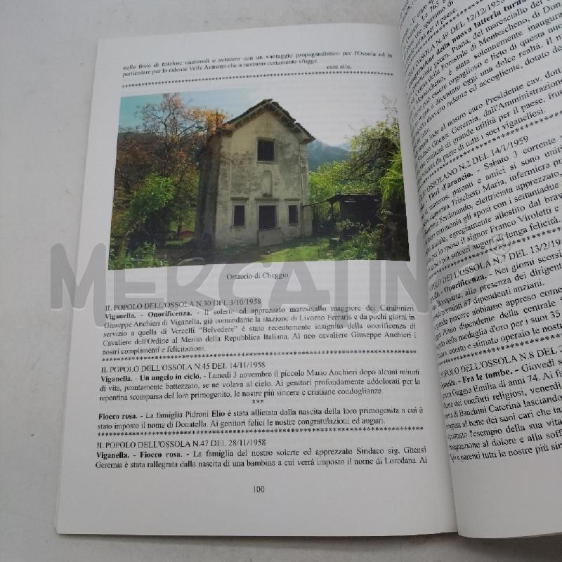 RIVISTA CRONACHE DI VIGANELLA 1895-1970 | Mercatino dell'Usato Domodossola 2