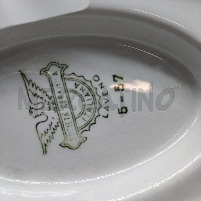 SALSIERA DECORO FIORI CERAMICA LAVENO | Mercatino dell'Usato Domodossola 3