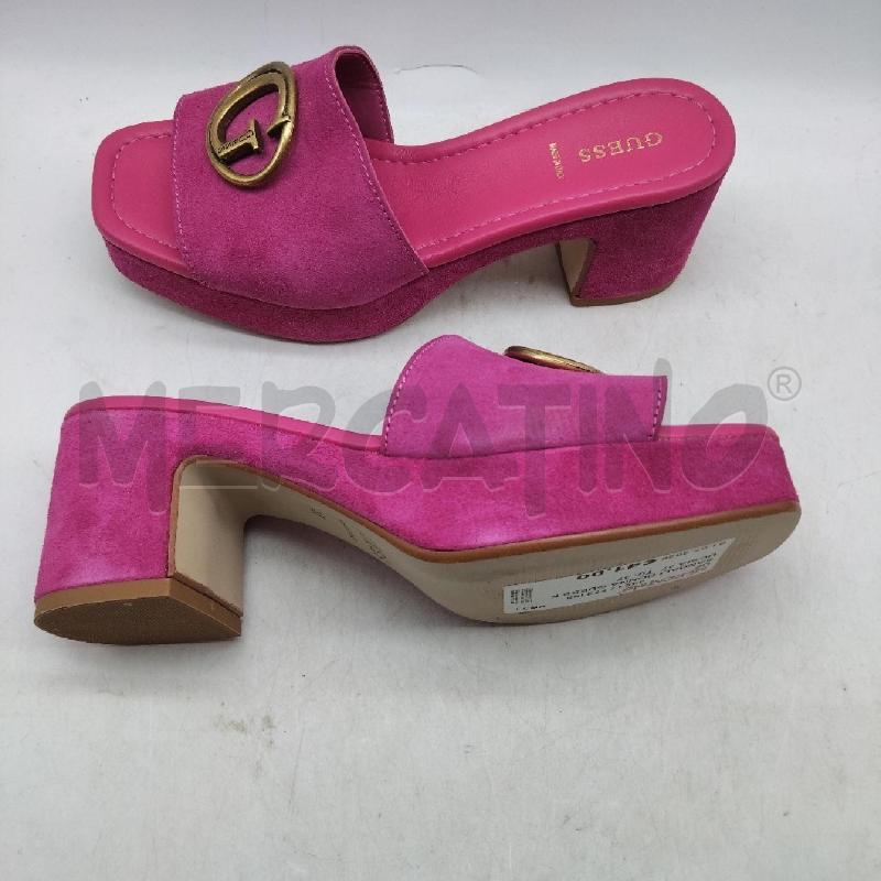 SANDALI DONNA GUESS FUCSIA 37 | Mercatino dell'Usato Domodossola 3