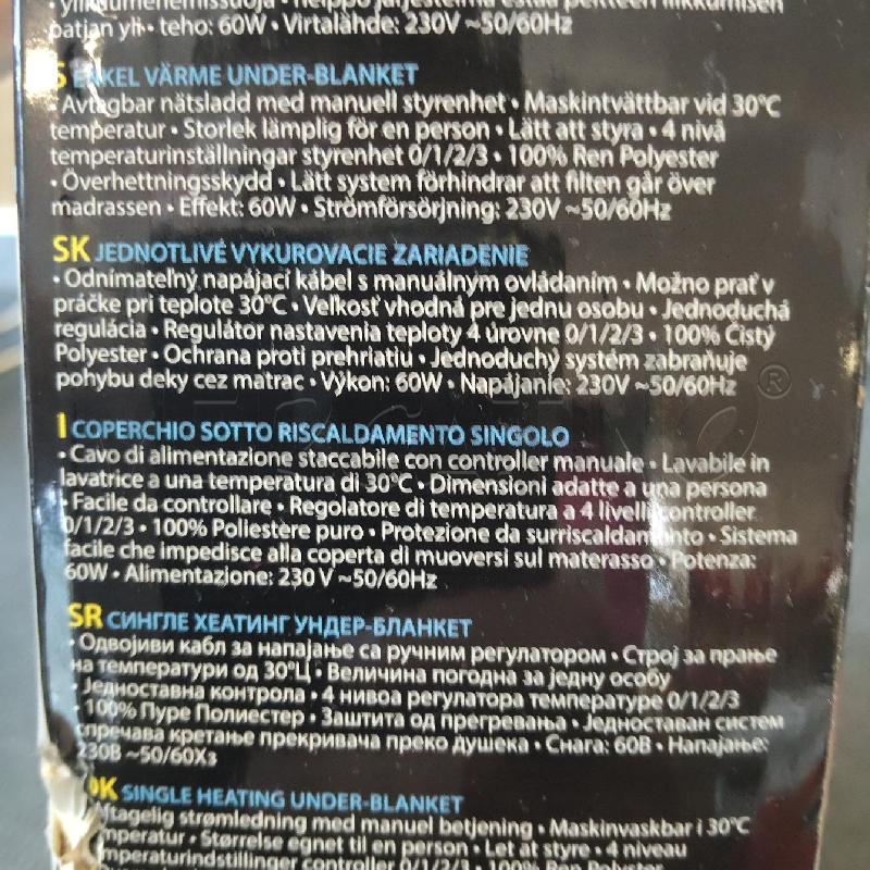 SCALDA SONNO SINGOLO MESKO | Mercatino dell'Usato Domodossola 2