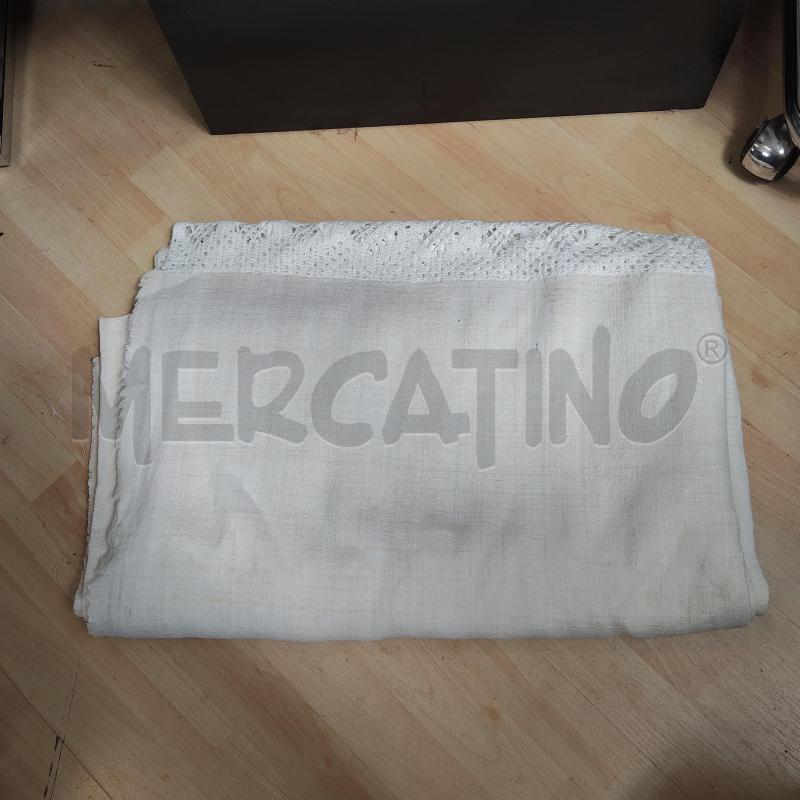SCAMPOLO TELA DI CASA CON PIZZO  | Mercatino dell'Usato Domodossola 1