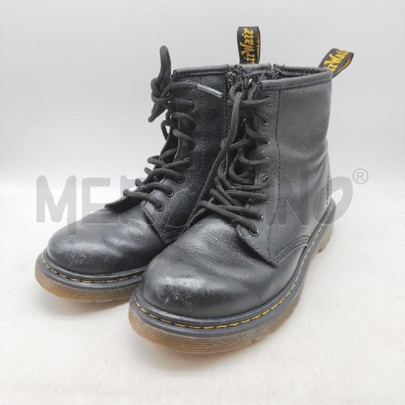 SCARPE BAMBINA NERE CERNIERA LATERALE DR MARTENS | Mercatino dell'Usato Domodossola 1