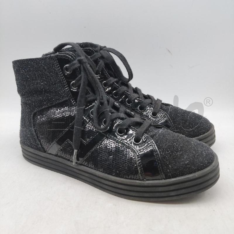 SCARPE BAMBINA NERE PARTE BRILLANTINATA HOGAN | Mercatino dell'Usato Domodossola 1