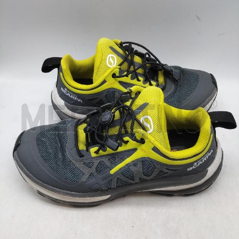 SCARPE BAMBINO SCARPA GOROTEX GRIGIA GIALLA 35 | Mercatino dell'Usato Domodossola 3