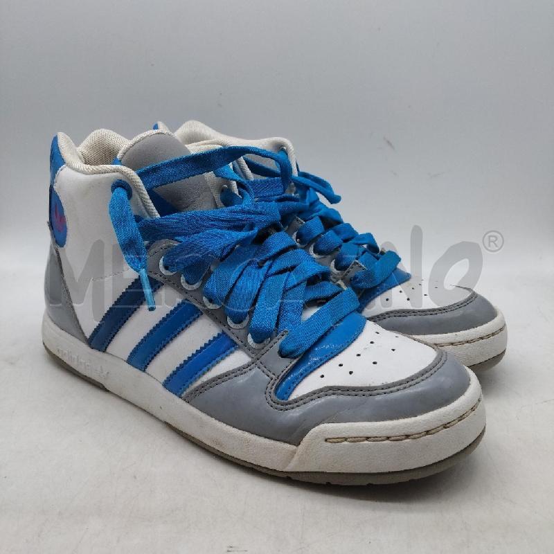SCARPE DONNA ADIDAS BIANCHE AZZURRE 38 | Mercatino dell'Usato Domodossola 1