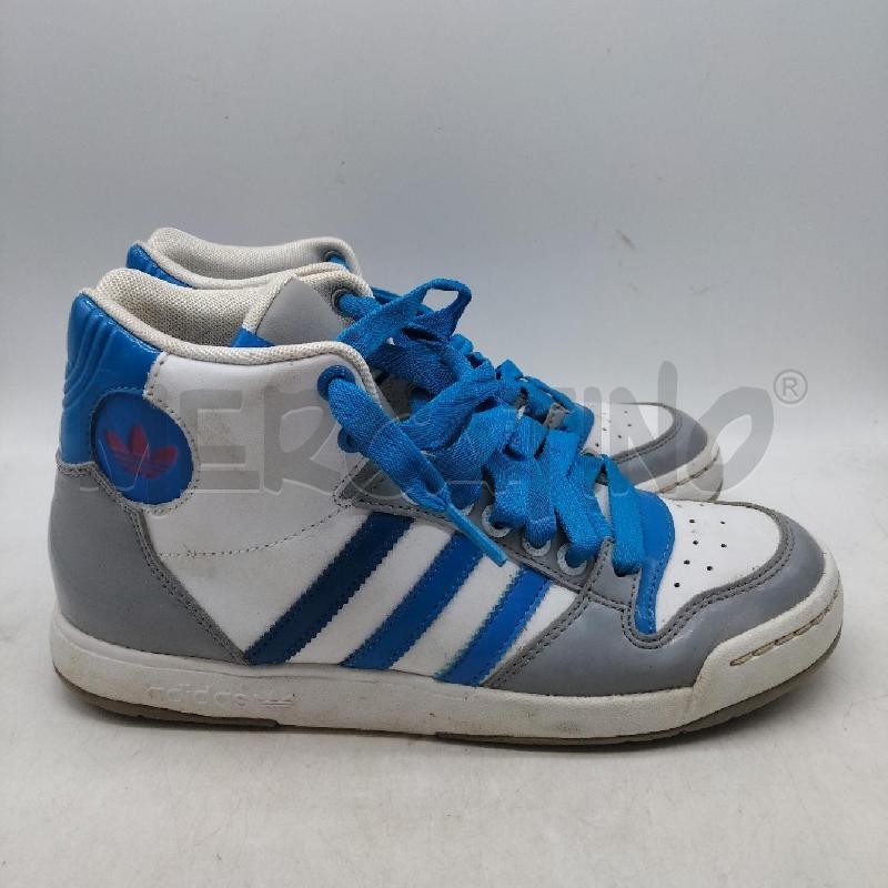 SCARPE DONNA ADIDAS BIANCHE AZZURRE 38 | Mercatino dell'Usato Domodossola 2