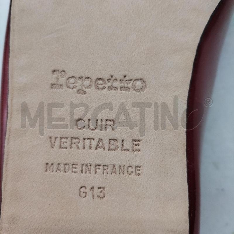 SCARPE DONNA BALLERINE REPETTO ROSSO GLITTERATO 39 | Mercatino dell'Usato Domodossola 3