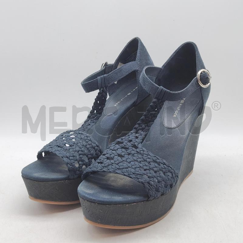 SCARPE DONNA BLU ZEPPA TOMMY HILFIGER | Mercatino dell'Usato Domodossola 1