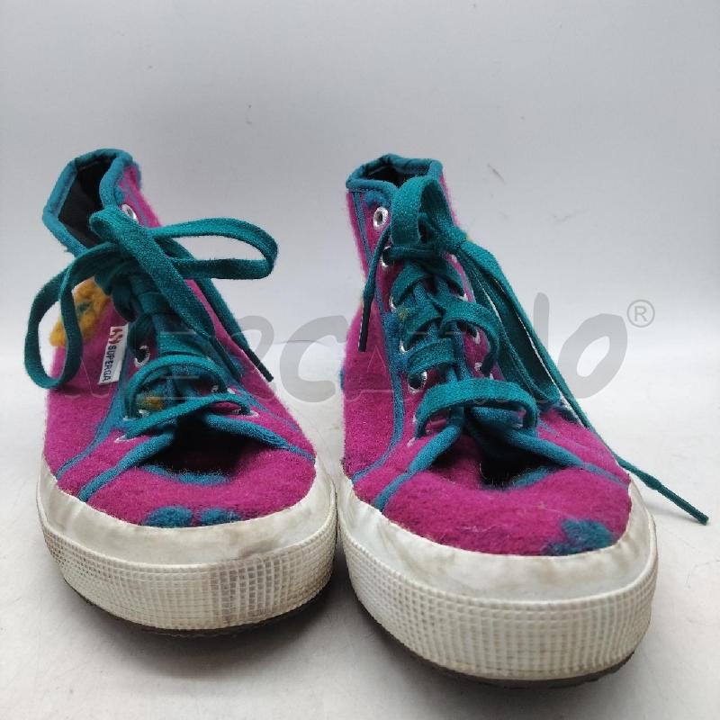 SCARPE DONNA FUCSIA FIORI SUPERGA | Mercatino dell'Usato Domodossola 1