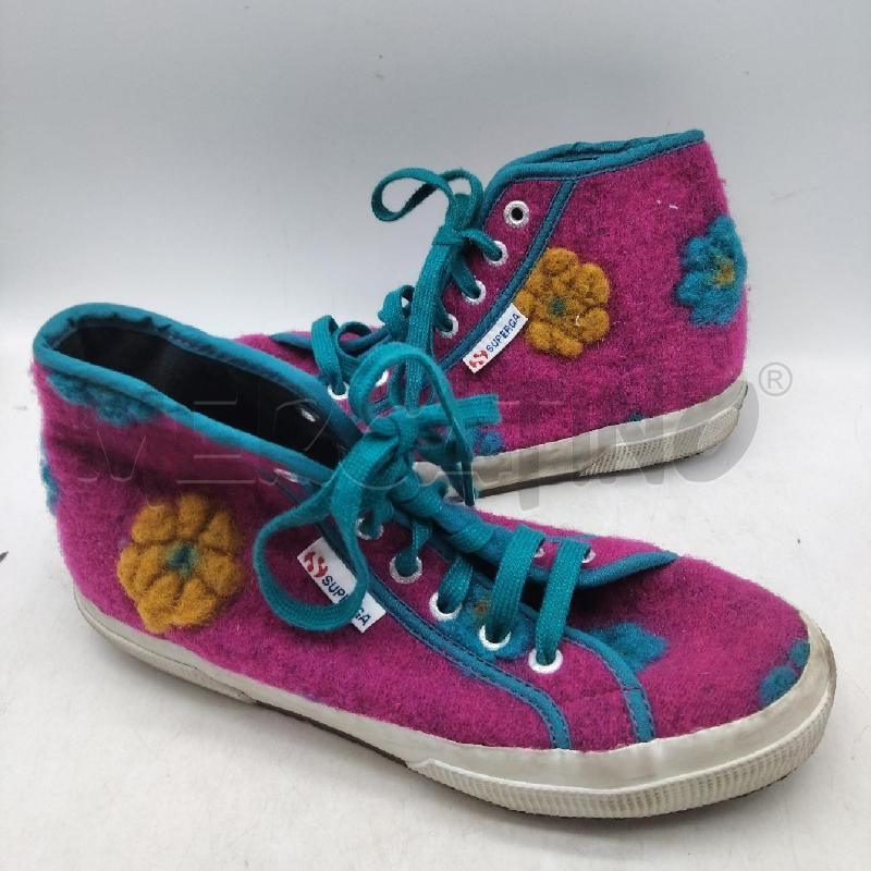 SCARPE DONNA FUCSIA FIORI SUPERGA | Mercatino dell'Usato Domodossola 2