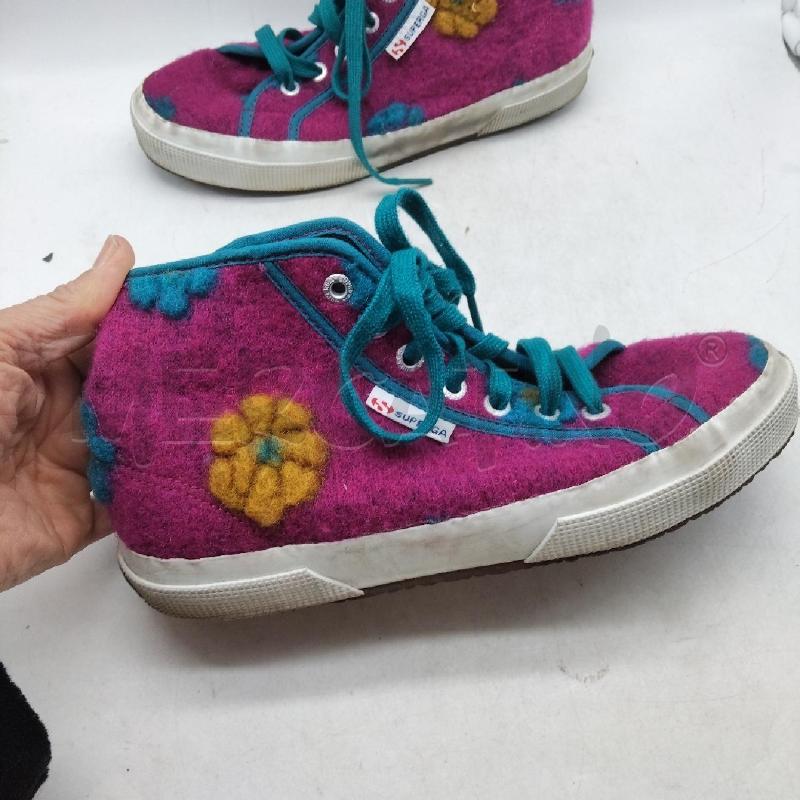 SCARPE DONNA FUCSIA FIORI SUPERGA | Mercatino dell'Usato Domodossola 3