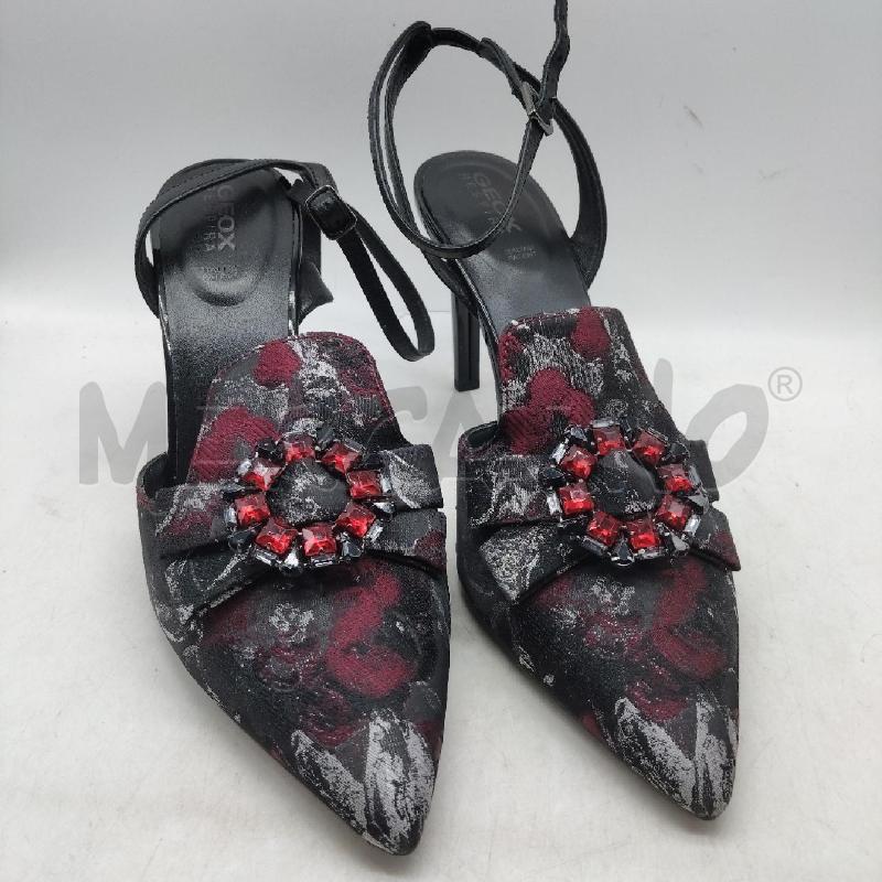 SCARPE DONNA GEOX 40 ROSSE DIAMANTI ROSSI  | Mercatino dell'Usato Domodossola 1
