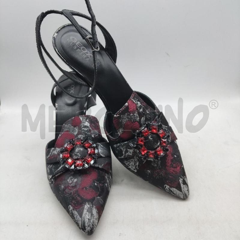 SCARPE DONNA GEOX 40 ROSSE DIAMANTI ROSSI  | Mercatino dell'Usato Domodossola 2