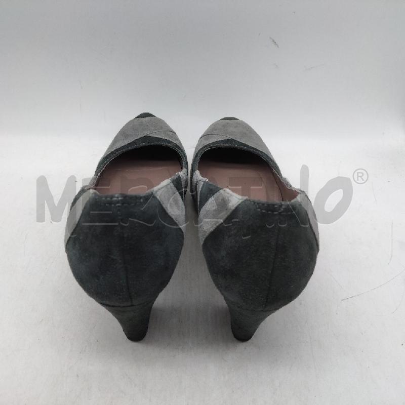 SCARPE DONNA GRIGE SCURO CHIARO TACCO BARACHINI | Mercatino dell'Usato Domodossola 3