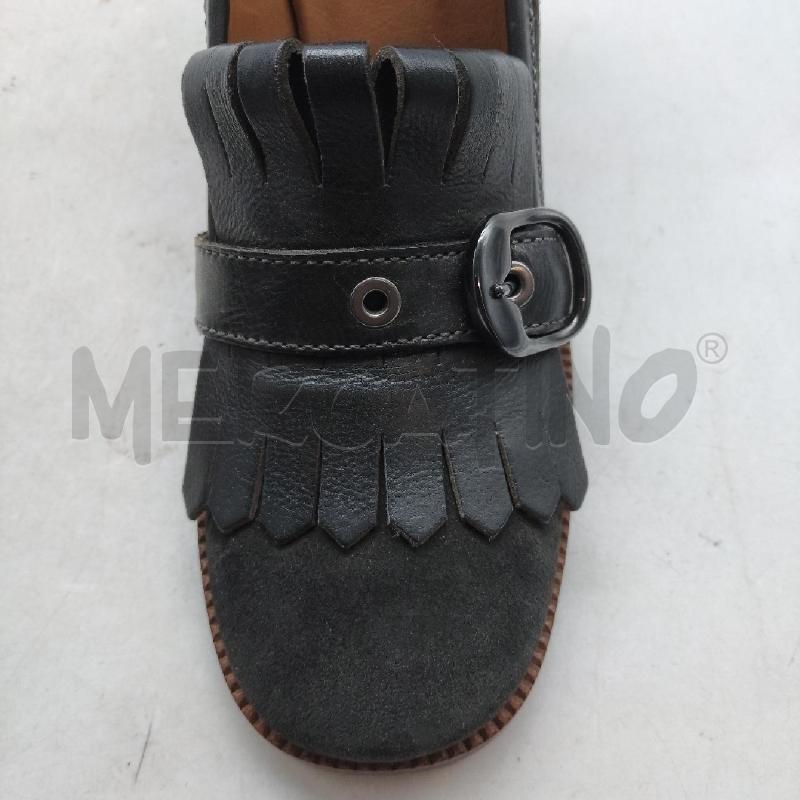 SCARPE DONNA GRIGIO MODELLO INGLESE CON FRANGIA | Mercatino dell'Usato Domodossola 3