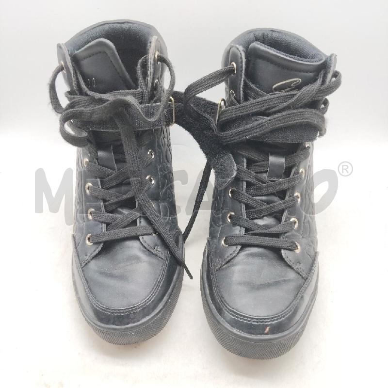 SCARPE DONNA GUESS NERE ZEPPA 39 | Mercatino dell'Usato Domodossola 1