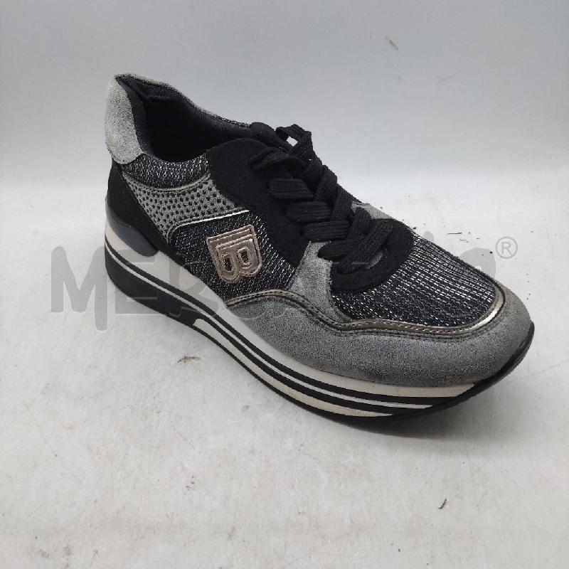 SCARPE DONNA LAURA BIAGIOTTI NERE GRIGIE 39 | Mercatino dell'Usato Domodossola 3