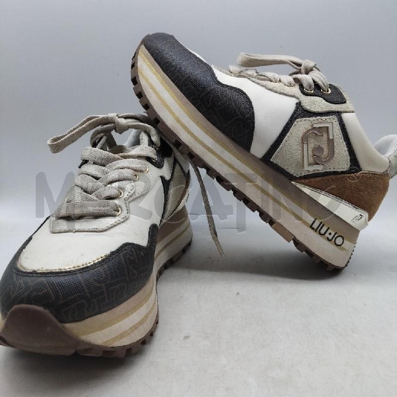 SCARPE DONNA MARRONE BIANCO BEIGE LIU JO  | Mercatino dell'Usato Domodossola 1