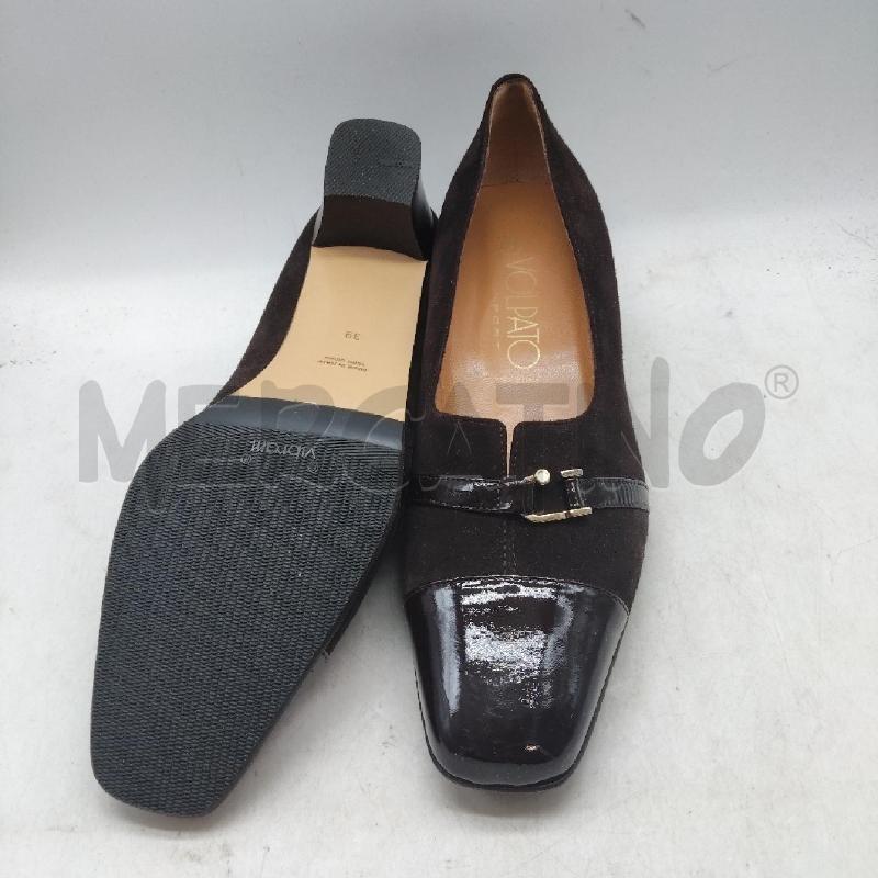 SCARPE DONNA MARRONE PARTE LUCIDA VOLPATO | Mercatino dell'Usato Domodossola 2
