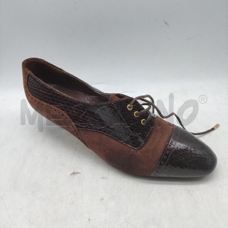 SCARPE DONNA MARRONI PARTE LUCIDA CONFORT | Mercatino dell'Usato Domodossola 3