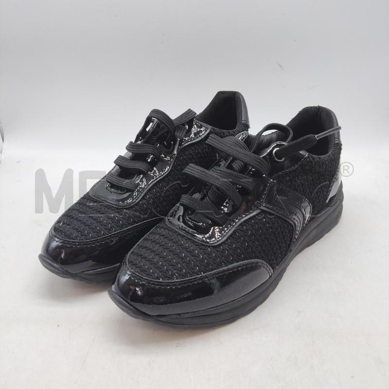 SCARPE DONNA NERO LUCIDO LUSTRINI GEOX  | Mercatino dell'Usato Domodossola 1