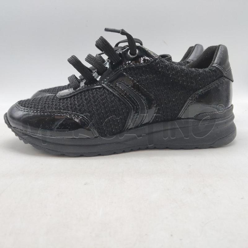 SCARPE DONNA NERO LUCIDO LUSTRINI GEOX  | Mercatino dell'Usato Domodossola 2