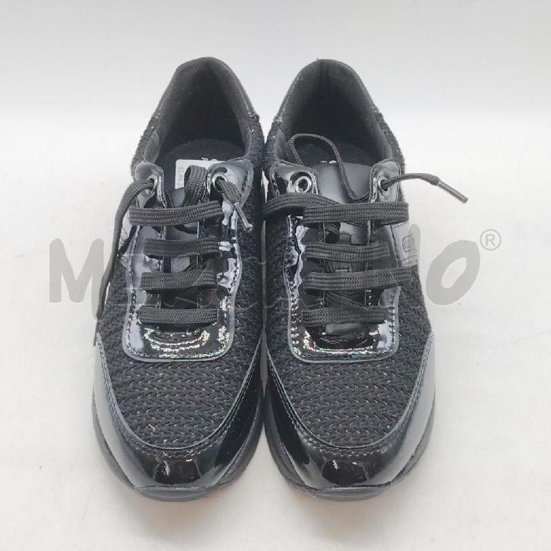 SCARPE DONNA NERO LUCIDO LUSTRINI GEOX  | Mercatino dell'Usato Domodossola 3