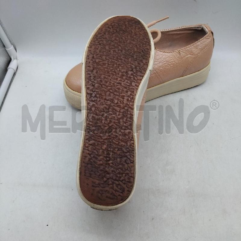 SCARPE DONNA PELLE ROSA SUPERGA  | Mercatino dell'Usato Domodossola 4