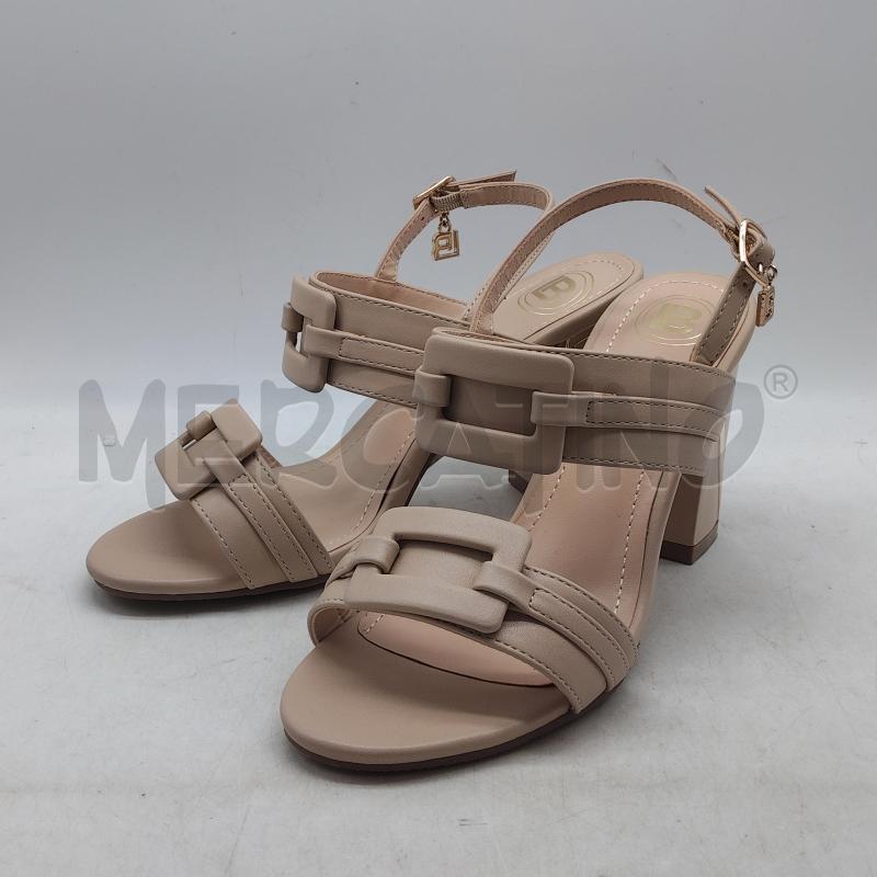 SCARPE DONNA TACCO BEIGE LAURA BIAGIOTTI | Mercatino dell'Usato Domodossola 1