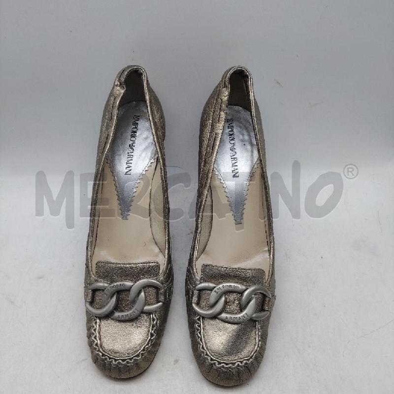SCARPE DONNA TACCO DORATE EMPORIO ARMANI | Mercatino dell'Usato Domodossola 2