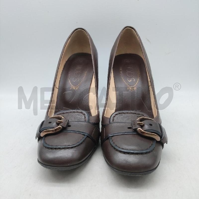 SCARPE DONNA TACCO MARRONI TOD'S | Mercatino dell'Usato Domodossola 2