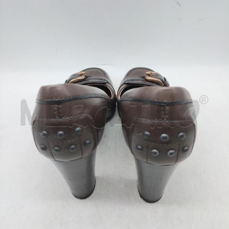 SCARPE DONNA TACCO MARRONI TOD'S | Mercatino dell'Usato Domodossola 4