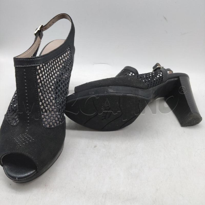 SCARPE DONNA TACCO NERE RETE COMART  | Mercatino dell'Usato Domodossola 3