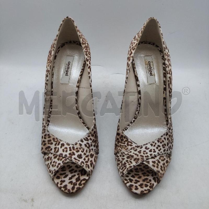 SCARPE DONNA ZEPPA SUGHERO ANIMALIER CONBIPEL | Mercatino dell'Usato Domodossola 1